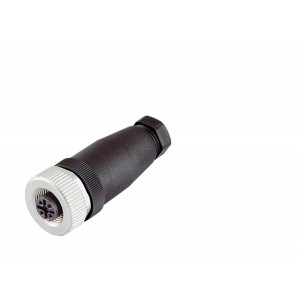 99 0436 25 05 M12-B female cable connector